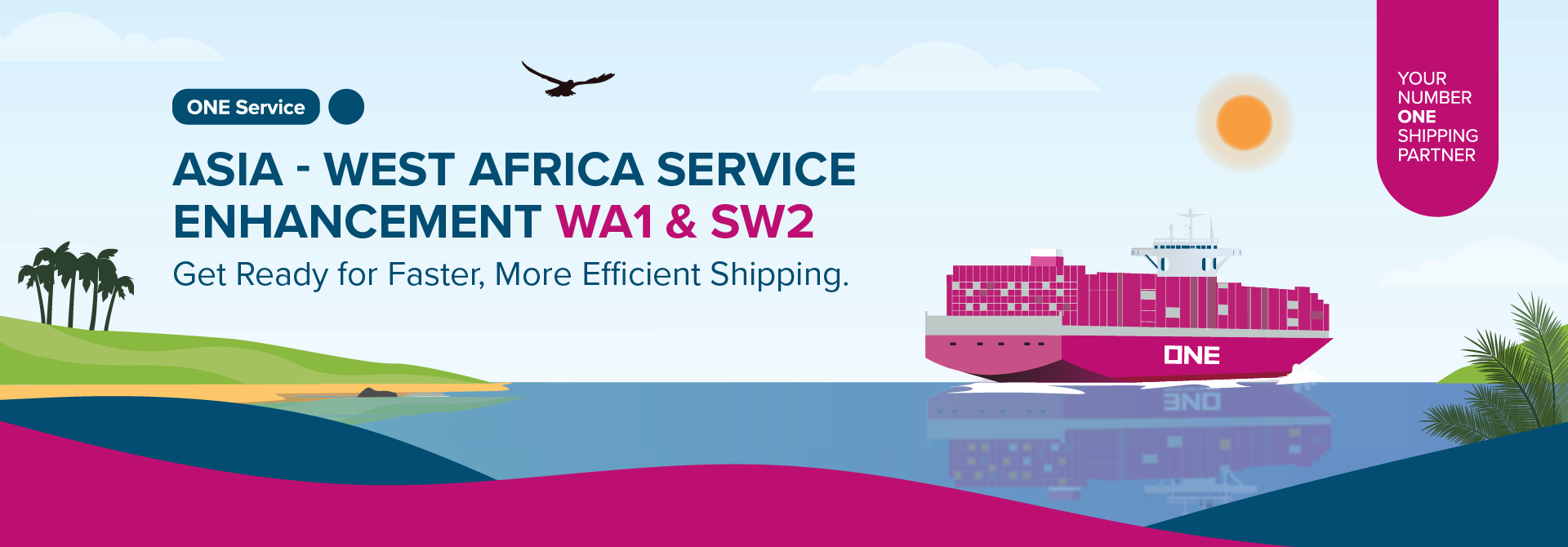 ASIA - WEST AFRICA SERVICE ENHANCEMENT WA1 & SW2